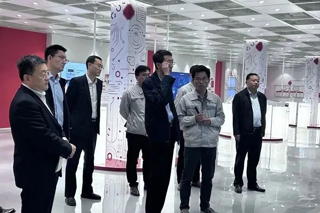 省委改革辦專職副主任張旭東一行到乾程考察調(diào)研